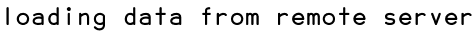 loading data from remote server